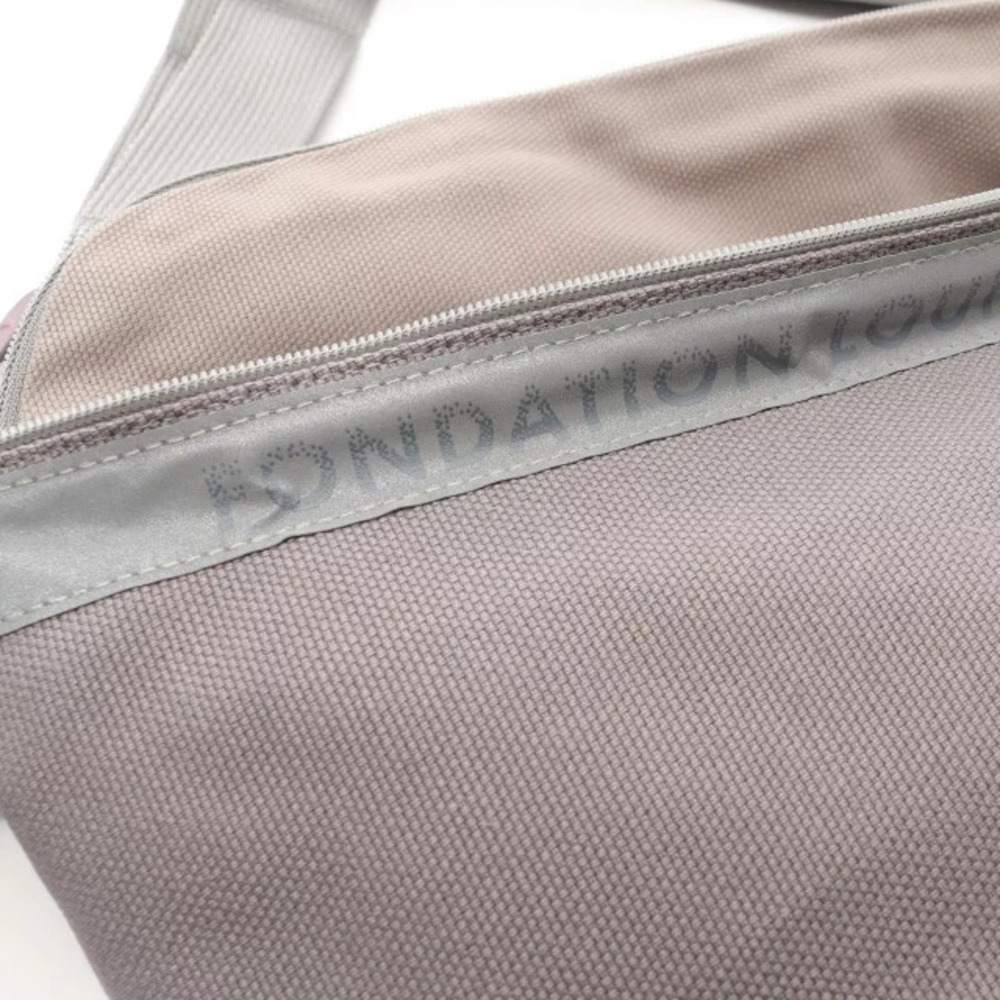 Louis Vuitton Bag Waist Crossbody Gray Fondation Belt Bum Canvas Body - Picture 5 of 8